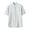 White, variant on Men's Casual Linen Shirt Short Sleeve Breathable Comfortable Summer Spring Relaxed Fit Stand Collar Button Down Lightweight Tops for Daily Work Outing Men's Loose Fit Casual Fashion Shirt
