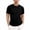 Black, variant on Kids Basic Tee Shirt Solid Color Short Sleeve Crew Neck Summer Casual Lightweight Kids Tee Light Feel Airy Wear for 5 13 Years Unisex