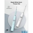 thumbnail image 5 of Limpiador de dientes ultrasónico eléctrico, raspador dental, removedor de manchas, kit de limpieza de dientes, C, azul, 5 of 5
