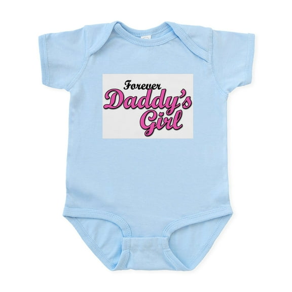 CafePress - Forever Daddy's Girl Infant Creeper - Baby Light Bodysuit, Size Newborn - 24 Months