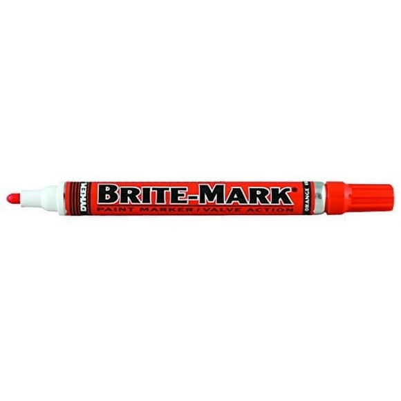 DYKEM Brite-Mark Medium Tip Paint Marker, Orange