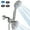 Silver, variant on GPED Dual Shower Head Combo, Premium High Pressure 3-Way Rainfall Shower Combo with 35-Settings & Anti-Clog, Dual Shower Head with 60" Stainless Steel Hose & Durable Nozzles, All-Chrome Finish