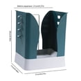thumbnail image 3 of Tobrete Basura Ajustable Expandible Cubo () Azul, 3 of 3