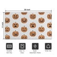 thumbnail image 5 of Halloween Pumpkin Grid Pattern Door Rugs,Washable Non Slip Door Mats Indoor,Decorative Door Mats,Entry Mat Indoor for Entrance,Bedroom,Kitchen,Bathroom,17"x30", 5 of 6