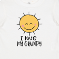 thumbnail image 4 of Inktastic I Love My Grumpy Cute Sunshine Boys or Girls Baby T-Shirt, 4 of 5