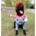 thumbnail image 4 of Lustiges Hundekostüm Halloween Cosplay Puppenkostüm para Hunde Tragen Hut Party Weihnachtskleidung Geeignet para grandes y pequeños (M), 4 of 5