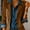 Dark Brown, variant on ZOELNIC Women's Faux Suede Blazer Notched Lapel Single-Breasted Jacket for Casual & Work, S