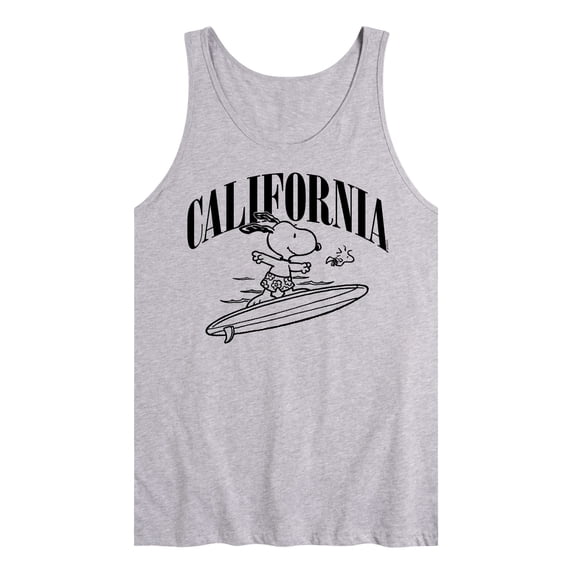 Peanuts - California - Men's Jersey Tank Top