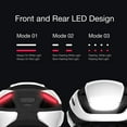 thumbnail image 3 of Casco de bicicleta inteligente Lumos Ultra con luces LED para adultos, 3 of 9