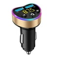 thumbnail image 1 of EGNMCR USB Car Adapter Wireless Bluetooth Kit 4.8A Fast USB Charger Hands-free FM Bluetooth Transmitter In-Car Adapter, 1 of 1