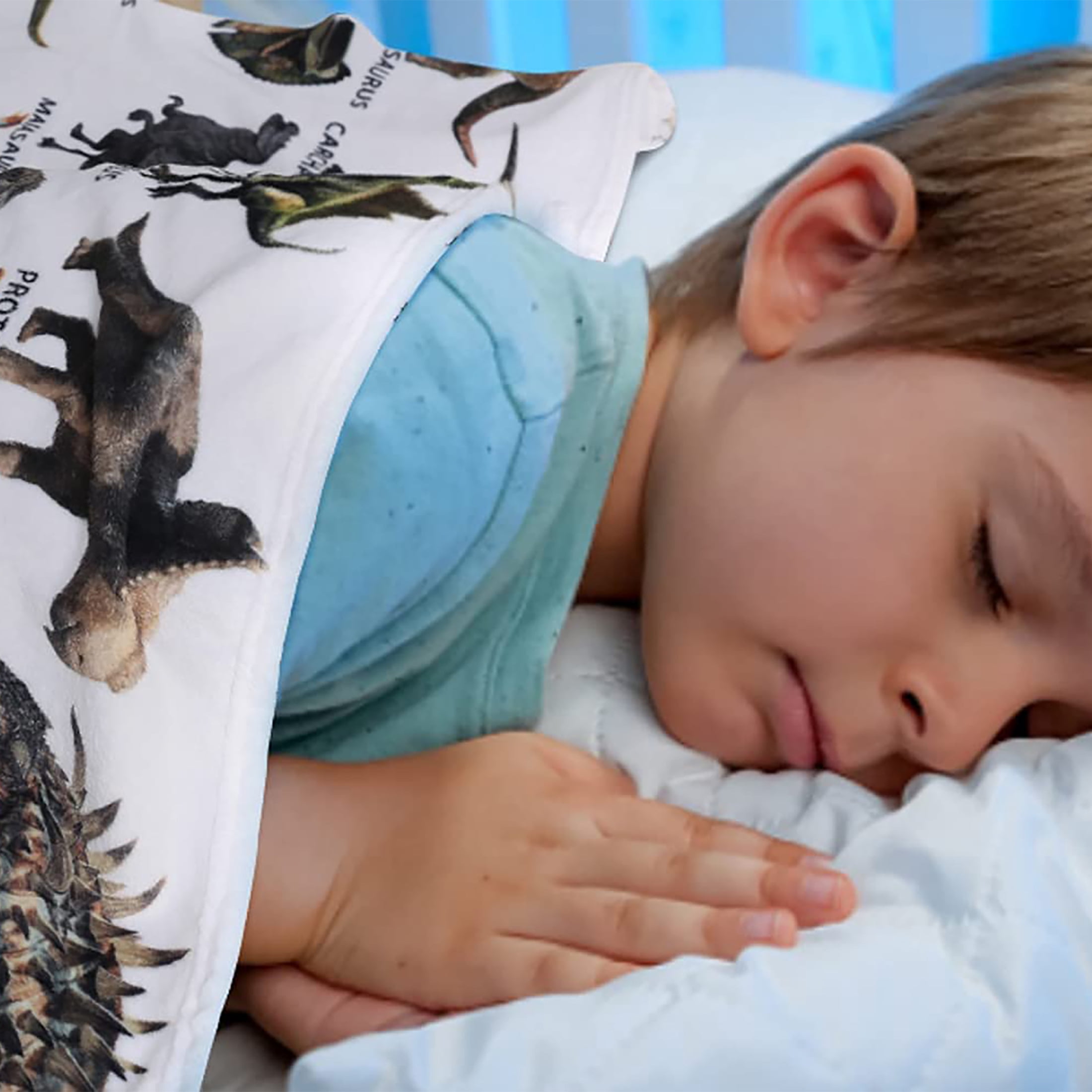 Dinosaur Blanket for Boys Soft Warm Flannel Blankets, Kid Full Season Lightweight Cozy Fuzzy Blanket, Plush Blanket for Couch, Bed, Sofa, Unique Gifts for Jurassic Dinosaur Fans Can Read 50x60 Inches
