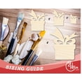 thumbnail image 3 of Unfinished Wood Christmas Present Shape | DIY Holiday Craft Cutout | Up to 36" 36" / 1/4", 3 of 4