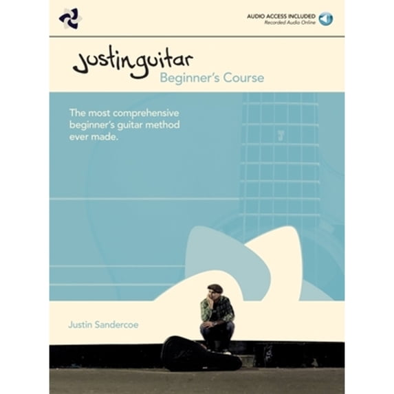 Pre-Owned Justinguitar Beginner's Course Book/Online Audio (Paperback) 1495059960 9781495059964