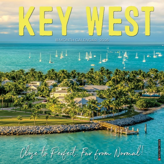 Key West 2026 Wall Calendar, (Paperback)
