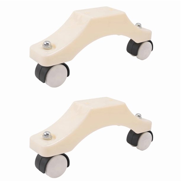 Radiador Eléctrico con Soporte en Forma de U y Ruedas, Soporte Ajustable para Pies, Fácil de Mover, Color .