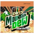 thumbnail image 3 of Mountain Dew Dirty Dew Cream Soda, Zero Sugar, 12 fl oz cans, 12 pack, 3 of 6