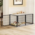 thumbnail image 3 of Jopath 48" Indoor Dog Cage with Top Pet Cage Dog Kennel for Medium Dogs Puppy Dog Playpen Black 48"L x 26.3"W x 23.8"H, 3 of 8