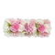 thumbnail image 1 of Panel de flores artificiales Macarena centros de mesa boda blanco rosa, 1 of 8