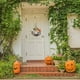 thumbnail image 4 of Corona de Halloween y Navidad para el hogar, muñeca sin cara para colgar en la puerta o la pared, decoración para fiestas en el salón, 4 of 7
