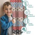 thumbnail image 3 of Blackout Kids Curtains,Boho Bohemia Geometric Line Art Childrens Insulated Curtains Set Of 2,Bedroom Essentials,Toddler Room Decor 42"x63"(106x160cm), 3 of 4