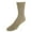 Khaki, variant on Carolina Ultimate Diabetic Non-Binding Crew Socks 2 Pair, White, Men's 9-13