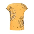 thumbnail image 4 of Cute Tops for Women Vintage Crew Neck Button Shirts Dressy Business Casual Tops 2026 Fashion Clothing, 4 of 7