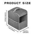 thumbnail image 5 of Sinyiin Coffee Machine Dust Guard Coffee Maker Dustproof Cover with Mesh Side Pocket, 5 of 14