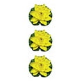 thumbnail image 3 of Inteprter EVA Artificial Lotus Color sólido Reemplazo decorativo Simulación vívida Jardín al aire libre Estanque Piscina Flor falsa Amarillo Type1 NO1, 3 of 6