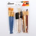 25PCS Paint Brush Set Starter Kit Artist Professional Painting Kits for