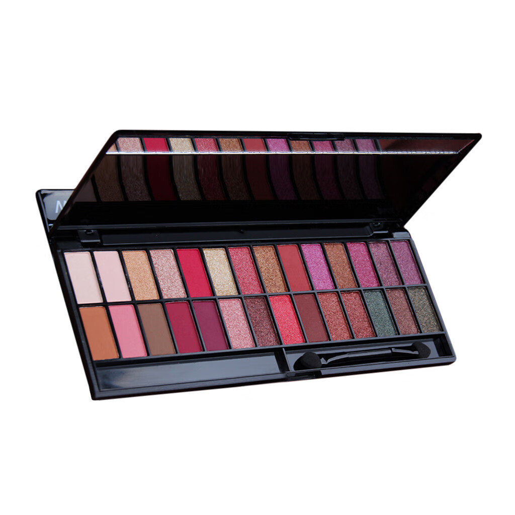 Eyeshadow Cosmetic Eyeshadow Makeup Set 28 Colors Eyeshadow +B Korean ...