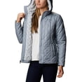 thumbnail image 5 of Columbia Women's Copper Crest Hooded Jacket, Tradewinds Grey, 3X Plus, 5 of 9