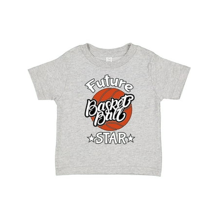 

Inktastic Future Basketball Star Gift Toddler Boy or Toddler Girl T-Shirt