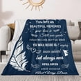 thumbnail image 4 of Bereavement Gifts Blanket, Memorial Gift for Loss of Loved one, Sympathy Gift, in Memory of Loved One Gifts, Condolence Gifts, Remembrance Gifts for Loss of Loved One Throw Blanket 80" x 60", 4 of 6