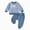 R222-Blue, variant on NOLDARES Toddler Infant Baby Boy Outfits 2 Piece Long Sleeve T Shirt Casual Joggers Pants Cartoon Print Clothes Clothing Set(Blue,18-24 M)