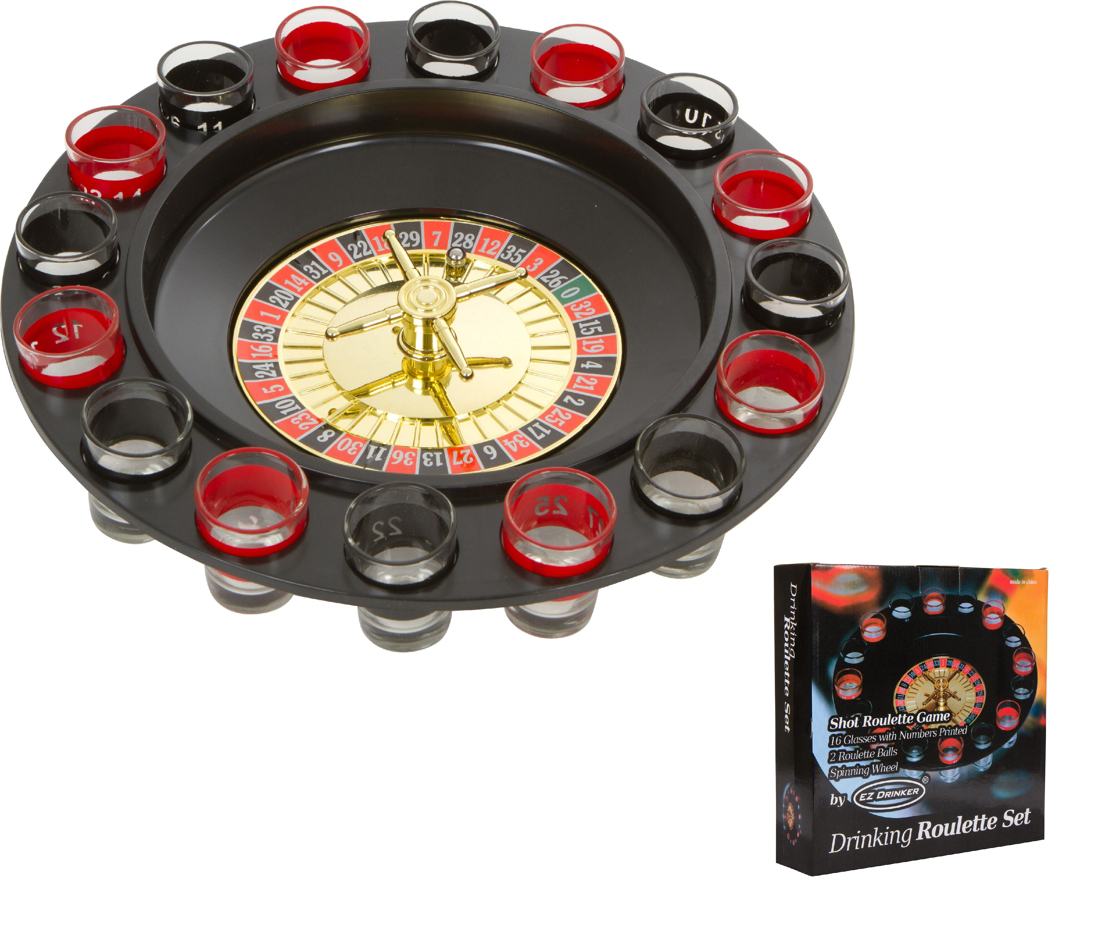 Trademark Games Shot Roulette Casino Drinking Game 80-DRG010 - The Home  Depot