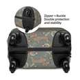 thumbnail image 4 of Balery Luggage Cover Dachshund Dog Bird Print Suitcase Covers for Luggage Elastic Washable Suitcase Protector Fits 18-32 Inch Luggage-Small, 4 of 9