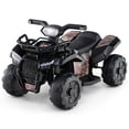 thumbnail image 1 of Gymax 6V Electric Children Toy Car w/Music & Story Function USB Front Storage Basket Black, 1 of 9