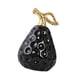 thumbnail image 4 of Estatua de pera, colección de adornos de arte moderno, artesanías, figura de cerámica, escultura de fruta Negro, 4 of 9