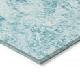 thumbnail image 4 of Addison Rugs Chantille Indoor/Outdoor Transitional Organic Teal Washable Round Rug, 8' x 8', 4 of 6