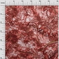 thumbnail image 3 of oneOone Cotton Poplin Twill Maroon Fabric Abstract Floral Craft Projects Decor Fabric Printed By The Yard 56 Inch Wide, 3 of 4