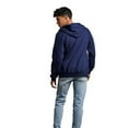thumbnail image 4 of Russell Athletic Dri Power Hooded Full-Zip Sweatshirt, XL, Navy, 4 of 4