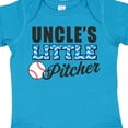thumbnail image 4 of Inktastic Baseball Uncles Little Pitcher Boys Baby Bodysuit, 4 of 5