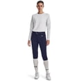 thumbnail image 3 of Pantalones de softball Under Armour Utility para mujer, talla 22, azul marino y gris, 3 of 7