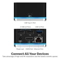 thumbnail image 2 of Docking Station acoplamiento MINI SABRENT USB-C Laptop PC, 2 of 9