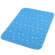 Ftory Underpad-Reutilizable Underpad Lavable Impermeable Nios Adultos Incontinente Pad(60 * 90-Azul)