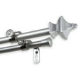 thumbnail image 3 of 5/8" Dia Adjustable 28"-48" double curtain rod with Mollie Finials - Satin Nickel,(5714-285D), 3 of 3