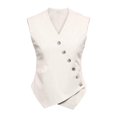 thumbnail image 2 of Sherrylily Women Waistcoat Vest Sleeveless Blazers V Neck Button Up Work Office Vests, 2 of 6