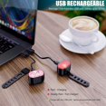 thumbnail image 3 of Bike Lights Set, USB Rechargeable Bicycle Lights, Ultra Bright LED Cycle Light Front and Back Rear Light, IPX5 Waterproof Mountain Road Cycling Headlight and Taillight Set, 3 of 8