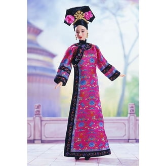 Barbie Princess of the Korean Court Doll, Hanbok Costume, Spring