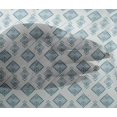thumbnail image 4 of oneOone Viscose Chiffon Fabric Diamond Geometric Fabric Prints By Yard 42 Inch Wide, 4 of 4
